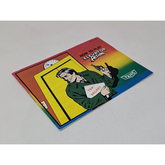 Elevator Action (Nintendo NES, 1991) Video Game Manual VTG - Picture 2 of 6